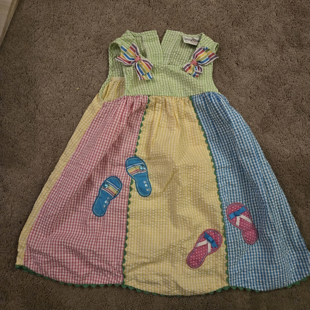 Rare Editions Baby Girls Tiered Rainbow